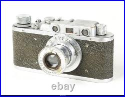 Leica II DD. R. P. Copy Chrome FED With Lens Elmar #114921