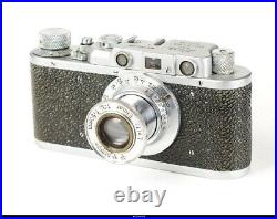 Leica II DD. R. P. Copy Chrome FED With Lens Elmar #196028