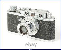 Leica II DD. R. P. Copy Chrome FED With Lens Elmar #318202