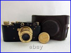 Leica-IID Kommando Schulen Luftwaffe WWII Vintage Russian Black Camera EXCELLENT