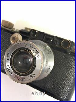 Leica III 3 Vintage Camera With 5cm Leitz Elmar Screw Mount Lens