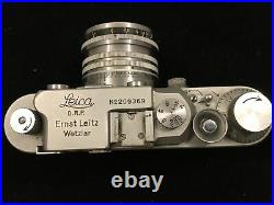 Leica III DRP1936 Ernest Leitz + Nikkor S C 1.4 f/5cm Lens + Leitz135f/35 Lens