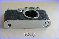 Leica III camera body, Nickel. Nr 142+++, excellent condition