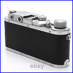 Leica IIIA Rangefinder Film Camera with Leitz Summaron 3.5cm F/3.5 Lens