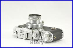 Leica IIIA with Summar 5cm or 50mm f/2 Lens, Rangefinder Camera VG
