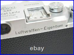Leica IIIC Luftwaffen Eigentum + 50mm f2 Summitar