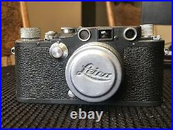 Leica IIIC Original Grey Paint with 50mm Summitar Lens