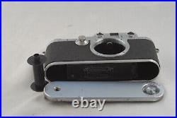Leica IIIC SM Shark Skin Camera Body AS IS #467504 Parts or Repair 3C