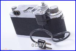 Leica IIIC Sharks Skin Vacu Sync. 35mm'1949' M39 Works 100% Camera Wo/ Lens