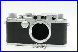 Leica IIIF Rangefinder Film Camera LTM M39 Body Black Dial #752