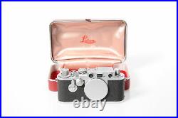 Leica IIIF Red Dial Rangefinder Film Camera Body withSelf Timer #119