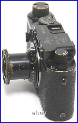 Leica IIIF Swedish Army w. Black 3.5/5cm Elmar in original vintage condition