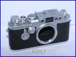 Leica IIIG 35mm Rangefinder Film Camera. Leica TL Lenses. Case. Cap. CLA'd 2023