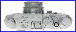 Leica IIIG 35mm film camera 3G rangefinder Leitz Summitar 12/50mm