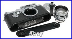 Leica IIIG 35mm film camera 3G rangefinder Leitz Summitar 12/50mm