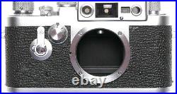 Leica IIIG 3g 35mm film camera vintage film chrome body