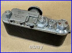 Leica IIIa 1935 SM Camera with matching 50mm 5cm Leitz Elmar f3. 5 Rare