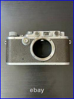 Leica IIIa Ernst Leitz Wetzlar Vintage Rangefinder SLR Film Camera, Silver