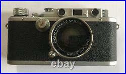 Leica IIIa N-L (for Leitz agency in the Netherlands) + Summar 5cm f2, Ex, Rare