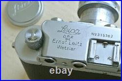 Leica IIIa N-L (for Leitz agency in the Netherlands) + Summar 5cm f2, Ex, Rare