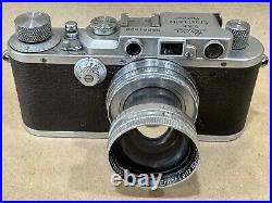 Leica IIIa Vintage 1936 Rangefinder Camera #221229 with 5cm f/2 Summitar