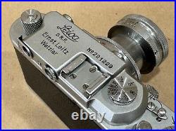 Leica IIIa Vintage 1936 Rangefinder Camera #221229 with 5cm f/2 Summitar