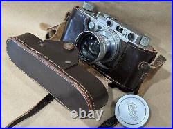 Leica IIIa Vintage 1936 Rangefinder Camera #221229 with 5cm f/2 Summitar