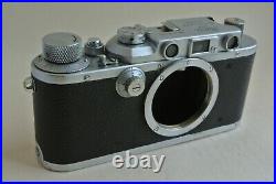 Leica IIIa camera body with cap, no 316156. Working, Good condition overall