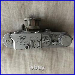 Leica IIIb camera Ernst Leitz Wetzlar Elmar lens f=5cm 13.5 serial 344020 case