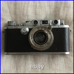 Leica IIIb camera Ernst Leitz Wetzlar Elmar lens f=5cm 13.5 serial 344020 case