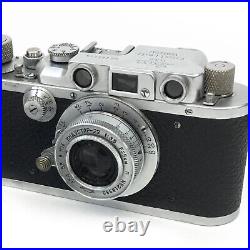 Leica IIIb dates from 1938 with Russian lens 50mm f3.5 This camera has been test