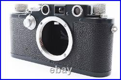 Leica IIIc Black Rangefinder film Camera Repainted BLK 1946 recent full OH 408