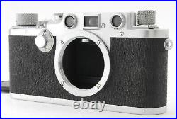 Leica IIIc Rangefinder Camera Body Shark Skin 35mm Screw Mount From JAPAN #1745