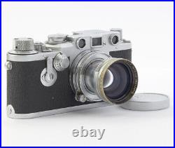 Leica IIIc Rangefinder Film Camera Shark Skin with Summitar 2/50mm