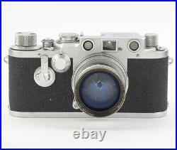 Leica IIIc Rangefinder Film Camera Shark Skin with Summitar 2/50mm