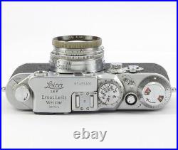 Leica IIIc Rangefinder Film Camera Shark Skin with Summitar 2/50mm