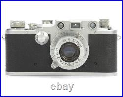 Leica IIIc Rangefinder Film Camera with Elmar 3.5/50mm