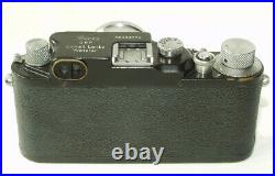 Leica IIIc with Summitar 5cm/2 rare grey version
