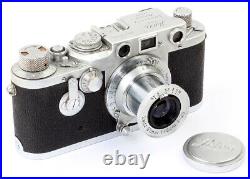 Leica IIIf No. 470670 (sharskin) mit Leitz Elmar f=5cm 13,5 No. 808116 RARE