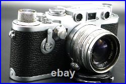 Leica IIIf RD/ST with Nikkor 5cm/2 Lens. Just Serviced /Tested