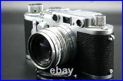 Leica IIIf RD/ST with Nikkor 5cm/2 Lens. Just Serviced /Tested