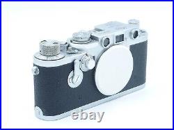 Leica IIIf Rangefinder 35mm film camera body Non red Dial SN 726699