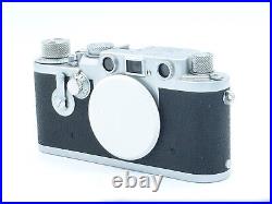 Leica IIIf Rangefinder 35mm film camera body Non red Dial SN 726699