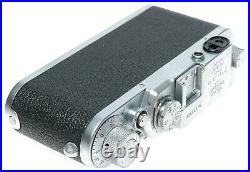 Leica IIIf rangefinder 35mm film 3f camera body with universal viewfinder cased