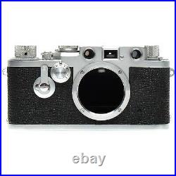Leica IIIg Film Rangefinder Camera Body (Silver) with Case