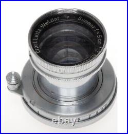 Leica IIc Rangefinder M39 Film Camera Summar f=5cm 12