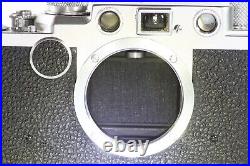 Leica IIf DRP Ernst Leitz Wetzlar 1953 Range Finder Film Camera from Japan L904