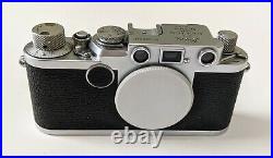 Leica IIf Film Rangefinder Camera Body (Red Dial) in Excellent Condition