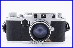 Leica IIf Rangefinder 1953 Vintage Film Camera with Zummitar 50mm f2 JAPAN