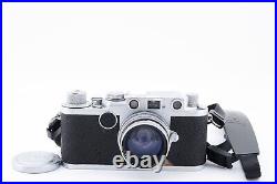 Leica IIf Rangefinder 1953 Vintage Film Camera with Zummitar 50mm f2 JAPAN C366